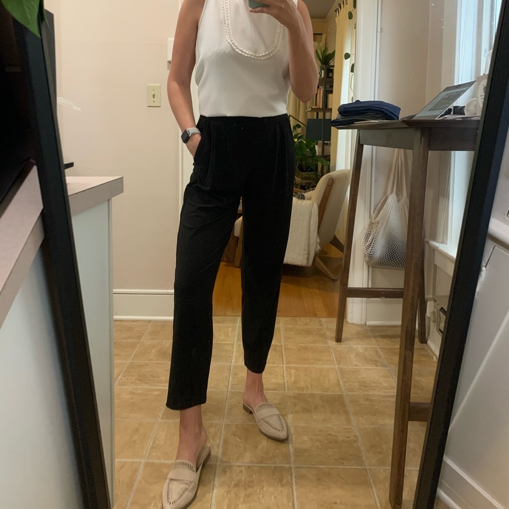 Pleat Front Trousers